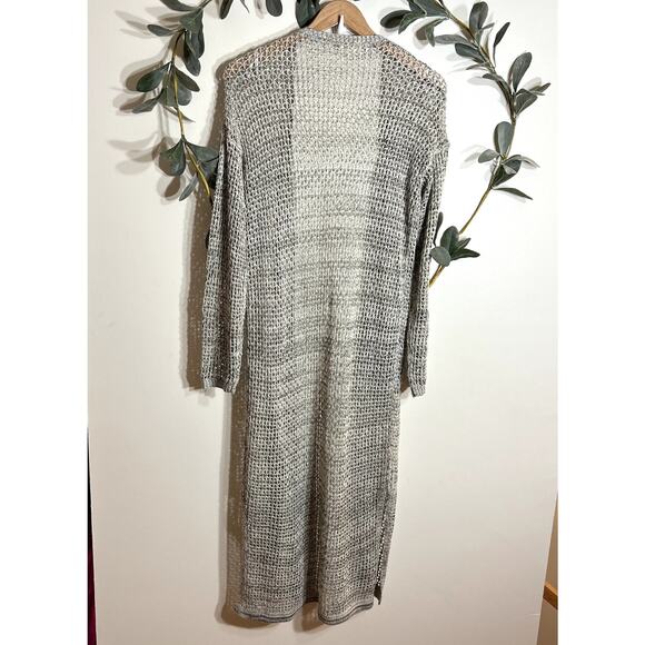 Mystree Open Weave Duster Cardigan - Picture 4 of 4